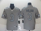 Nike Seahawks 3 Russell Wilson 2019 Gray Gridiron Gray Vapor Untouchable Limited Jersey,baseball caps,new era cap wholesale,wholesale hats